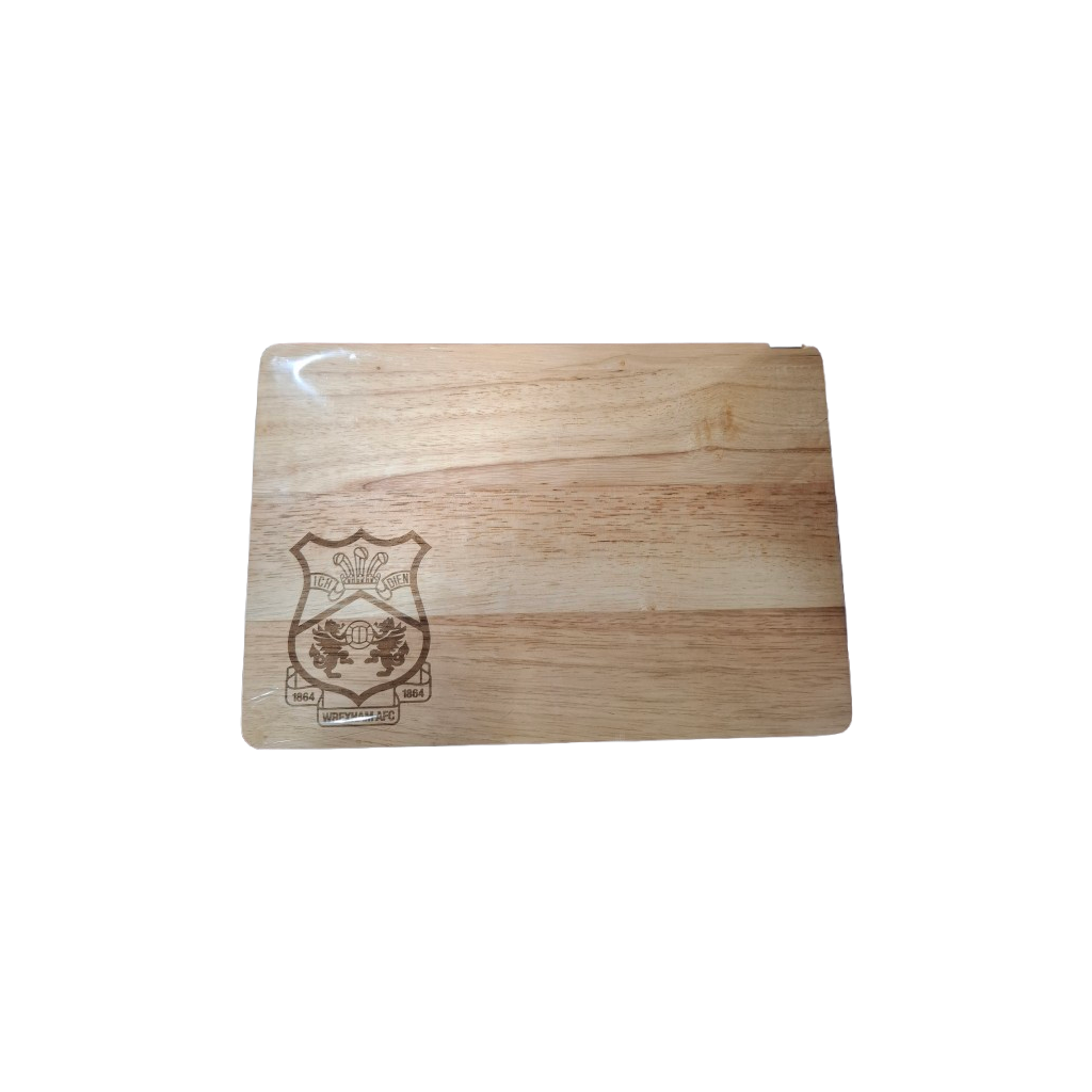 Official Wrexham AFC Chopping Board with Crest